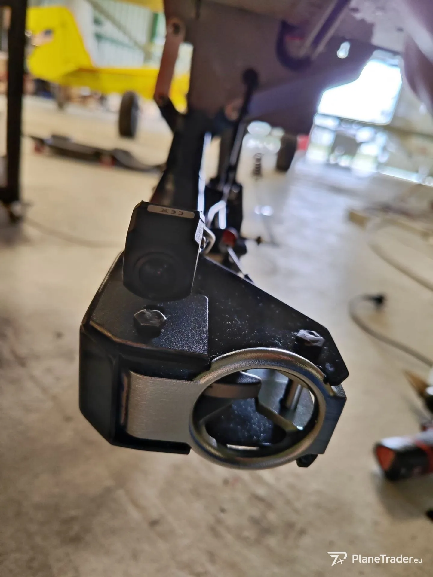 Engine detail of a 2021 Groppo Trail.