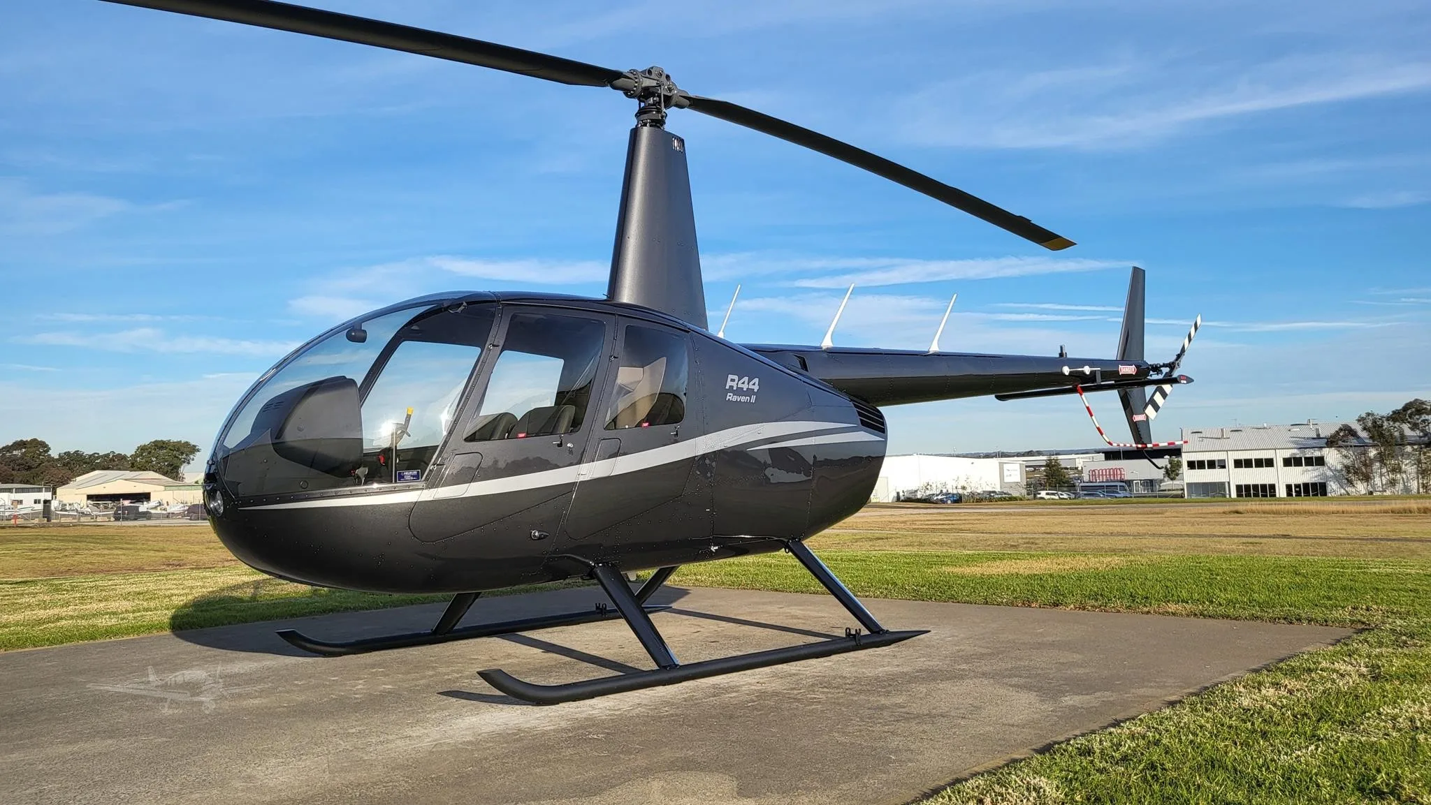 Exterior view of a 2026 ROBINSON R44 RAVEN II.