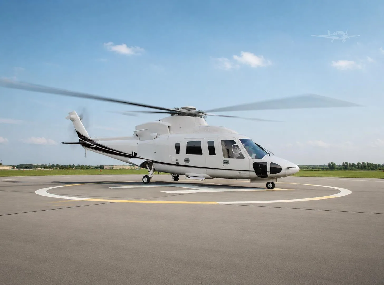 Exterior view of a 2008 SIKORSKY S-76C++.