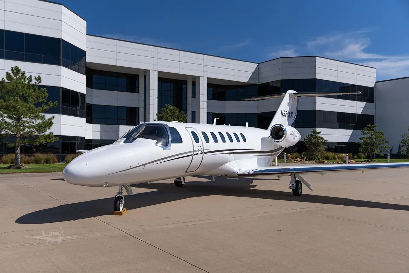 Marketing image of a 2018 Jet CJ3+.