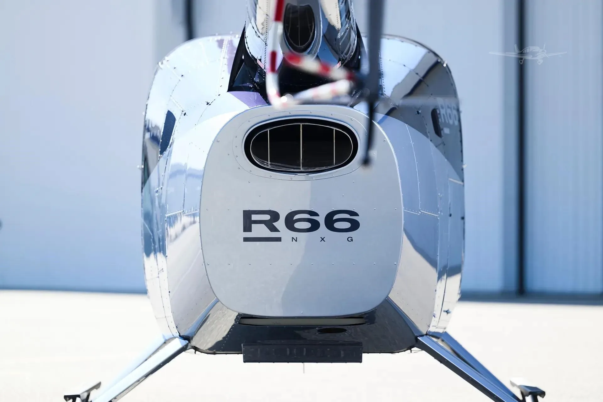 Marketing image of a 2027 ROBINSON R66 NXG.