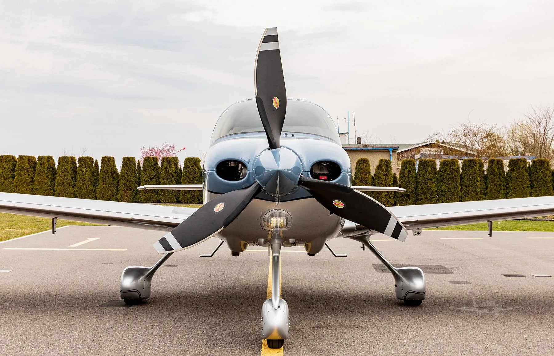 Exterior view of a 2022 CIRRUS SR22-G6 TURBO, OK-LPB.