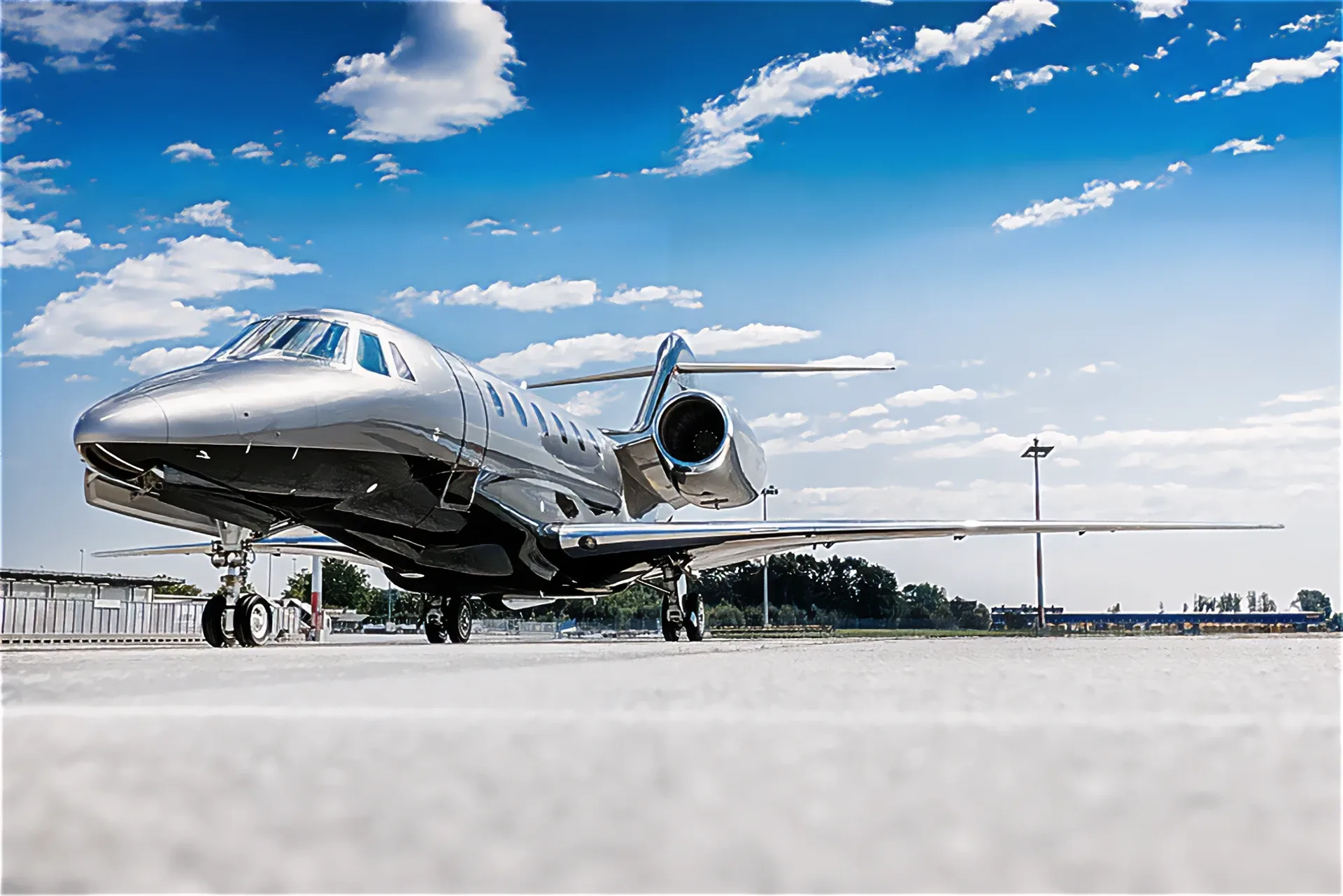Exterior view of a Cessna Citation X.