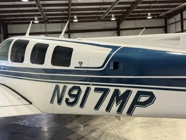 Exterior view of a 1981 BEECHCRAFT 58 BARON, N917MP.