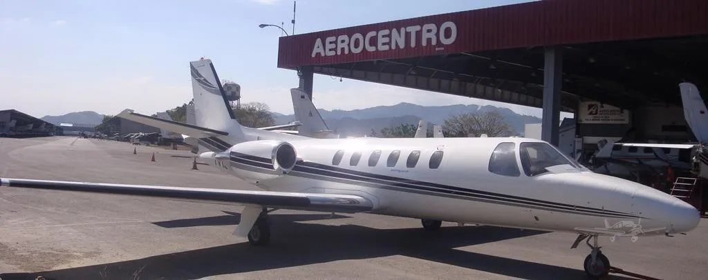 Exterior view of a 1983 CESSNA CITATION II, YV1563.