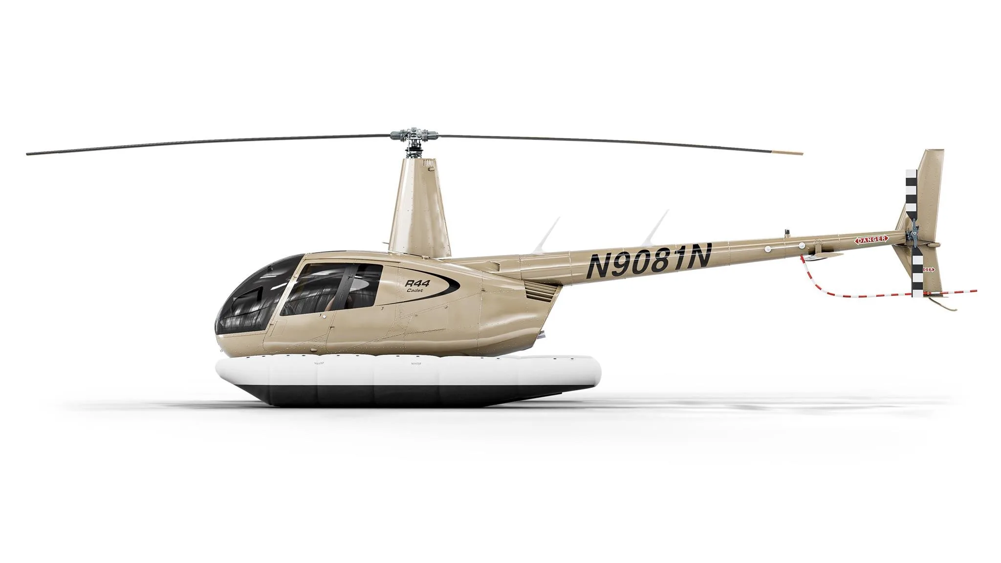 Marketing image of a 2027 ROBINSON R44 CADET.
