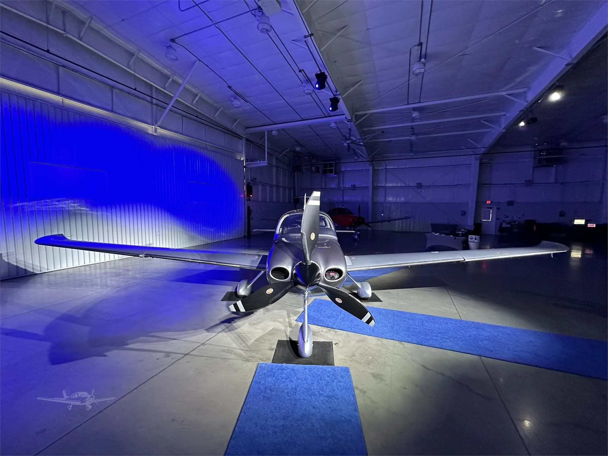 Exterior view of a 2023 CIRRUS SR22-G6 TURBO, N648RJ.