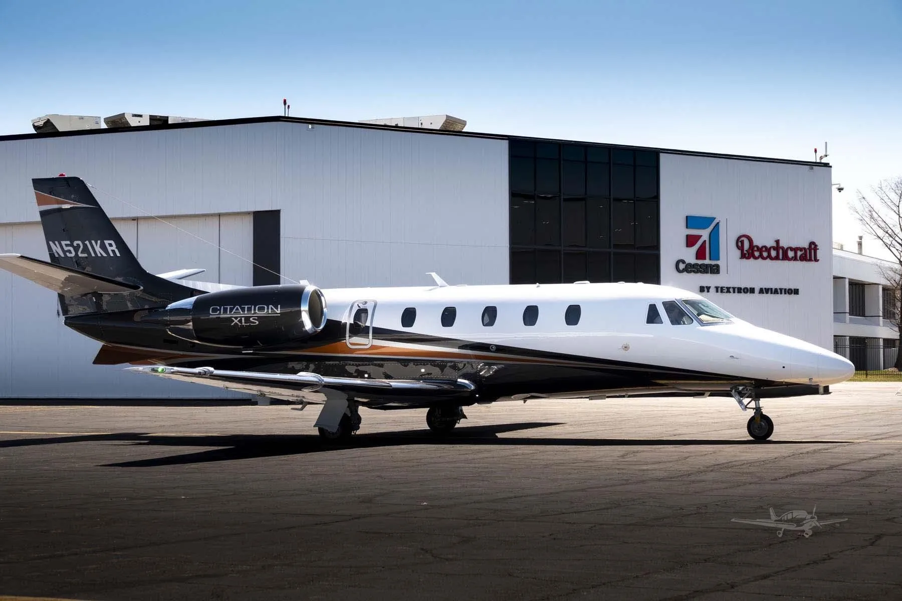 Exterior view of a 2025 CESSNA CITATION XLS GEN 2, N372XL.