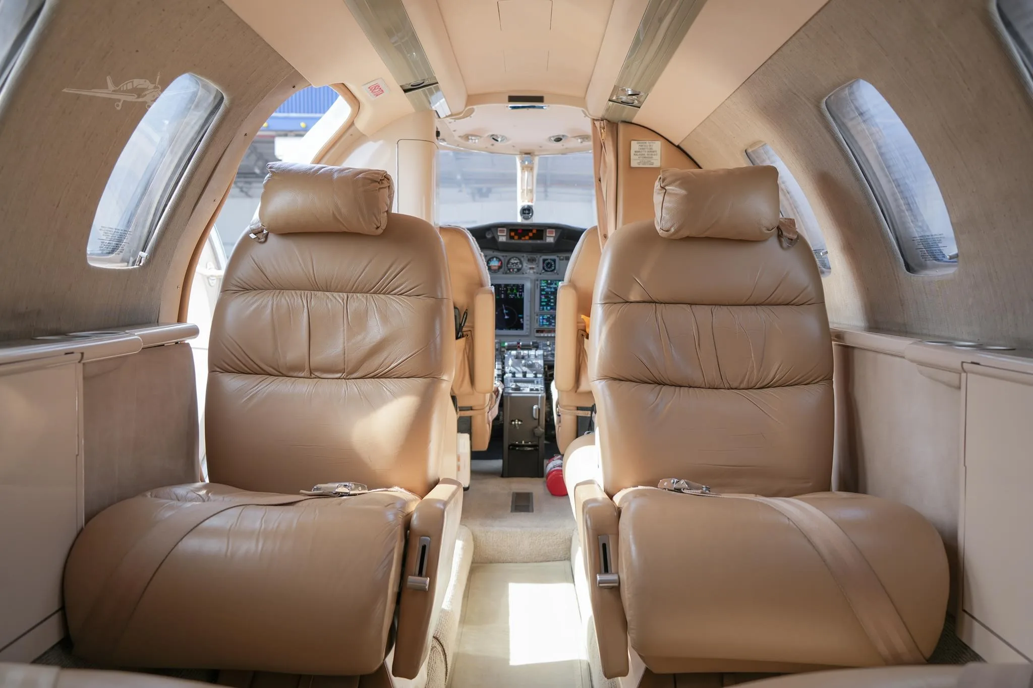 Cabin interior of a 2000 CESSNA CITATION CJ1.