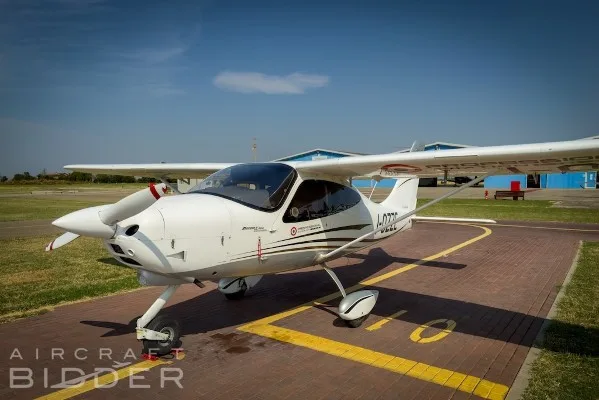 Marketing image of a 2019 Tecnam P2008.
