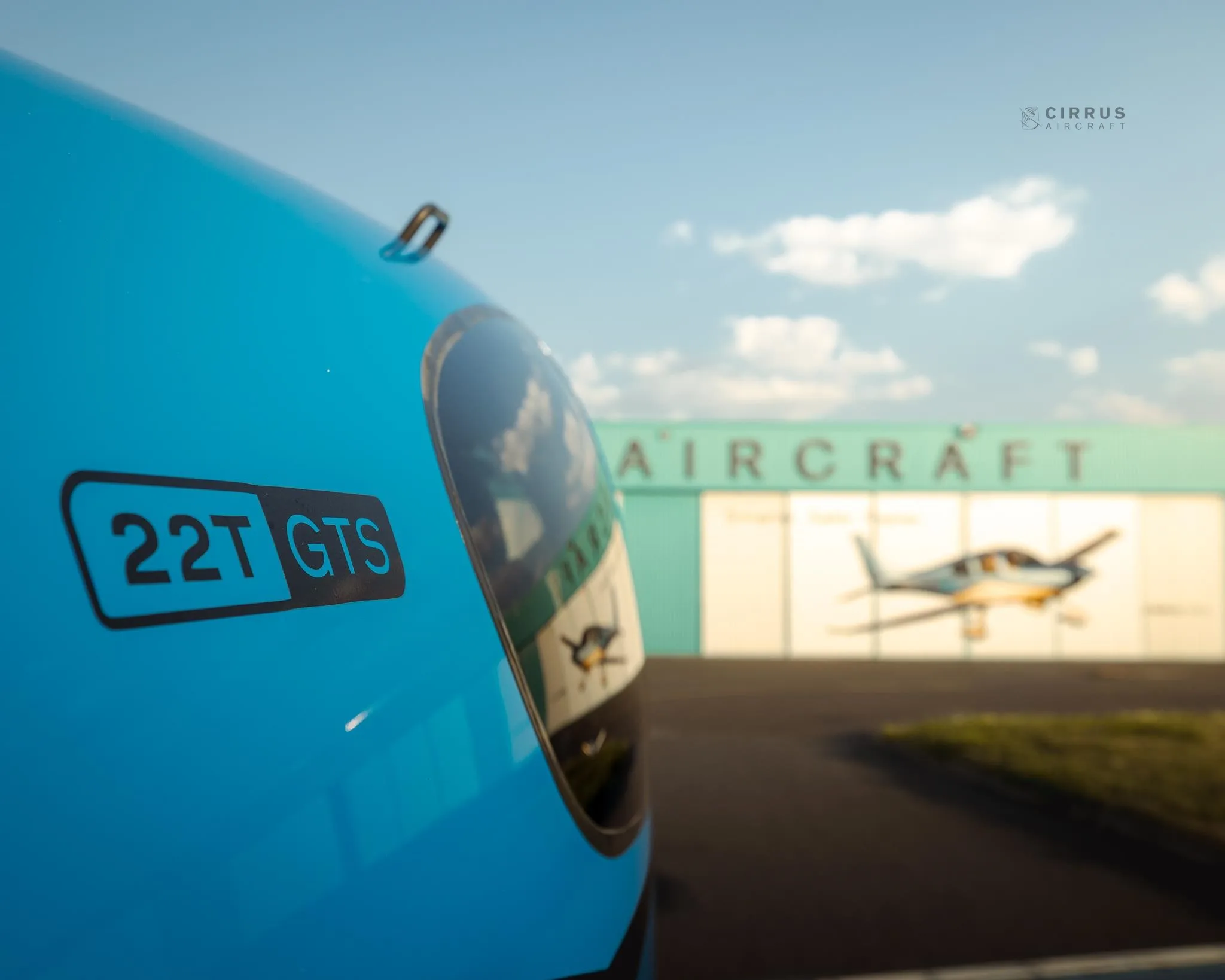 Exterior view of a 2022 CIRRUS SR22-G6 TURBO.