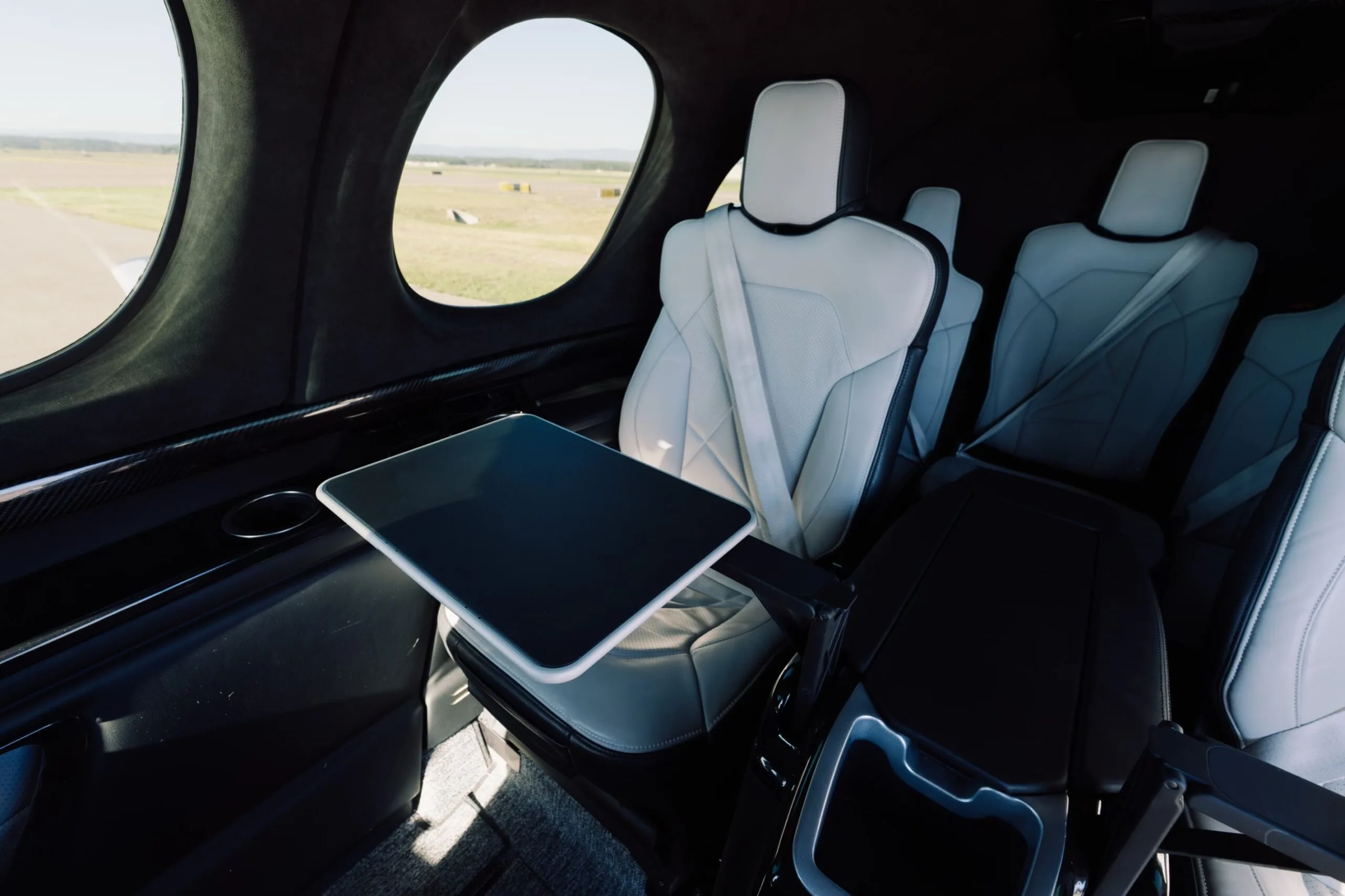 Cabin interior of a Cirrus SF50-G2+ Elite.