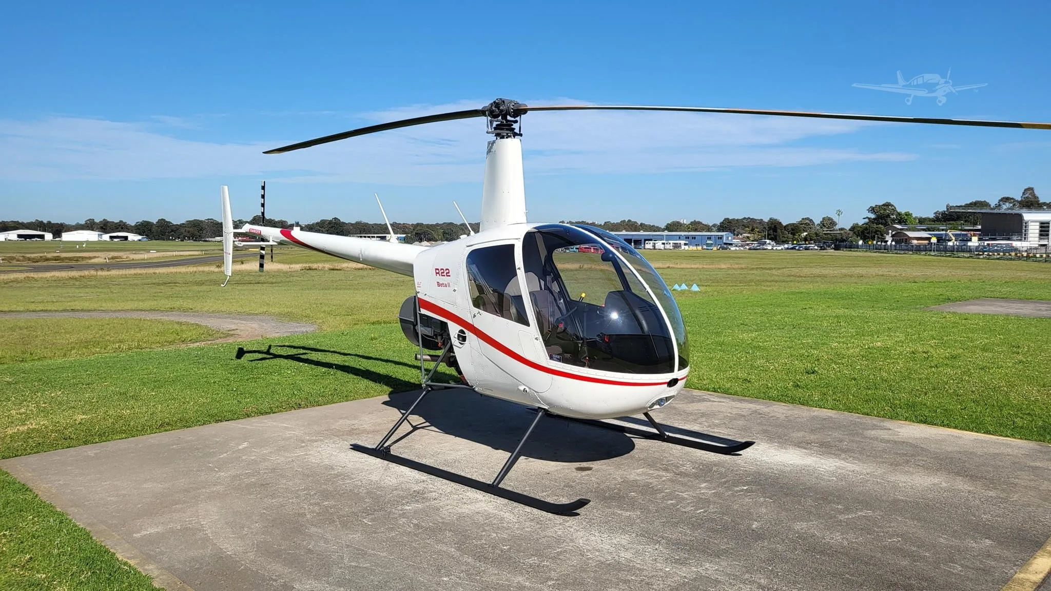 Exterior view of a 2027 ROBINSON R22 BETA II.