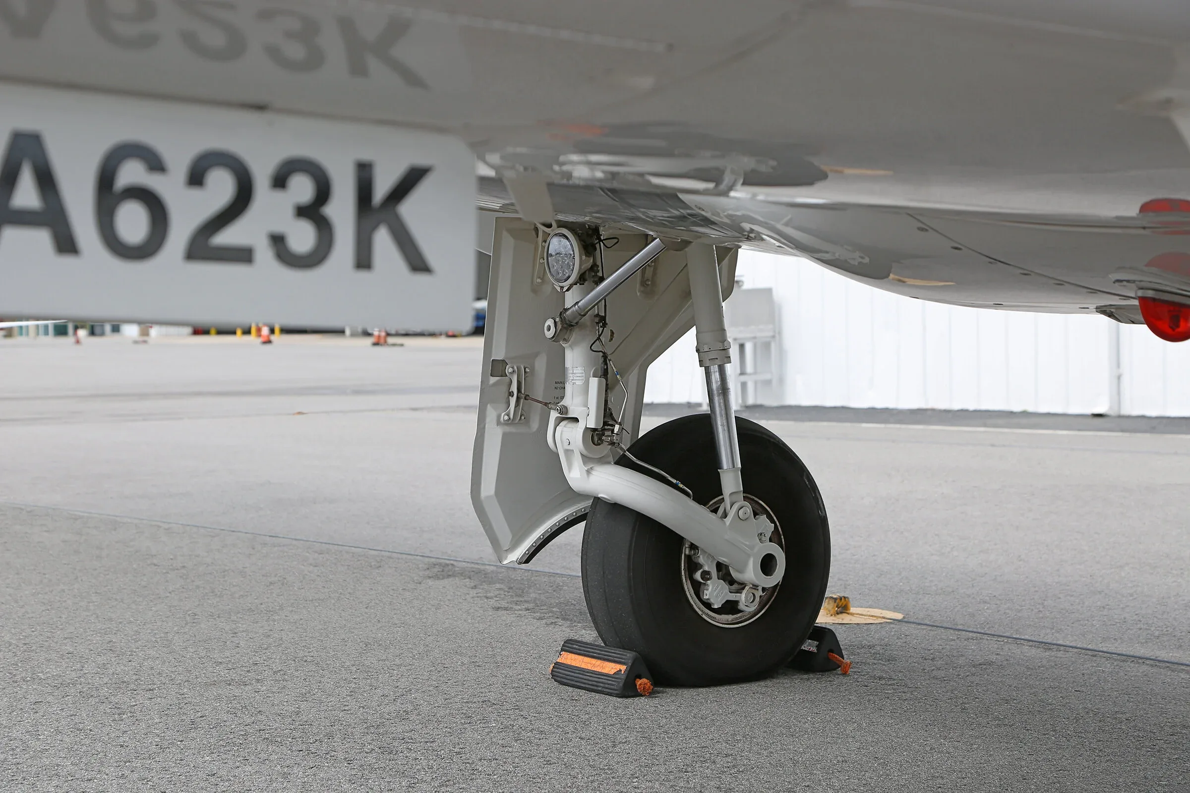 Engine detail of a 1999 Pilatus PC-12/45.