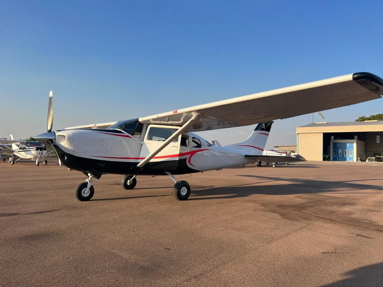 Exterior view of a 1978 CESSNA U206 STATIONAIR.