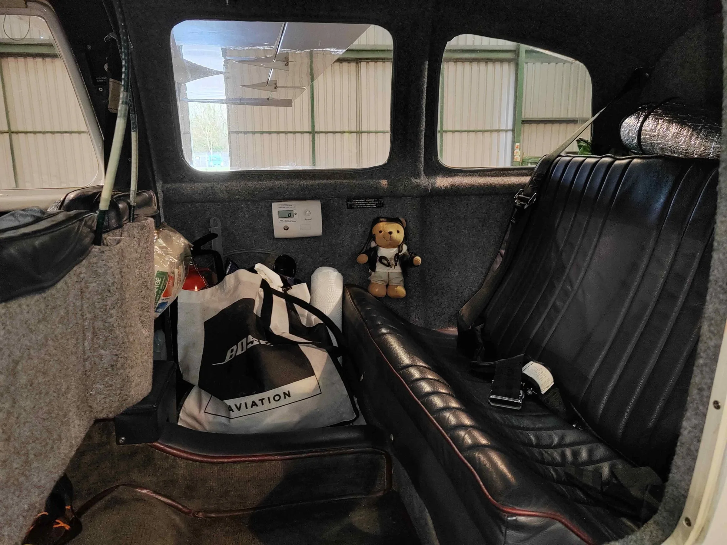 Cabin interior of a 2004 Jabiru J400.