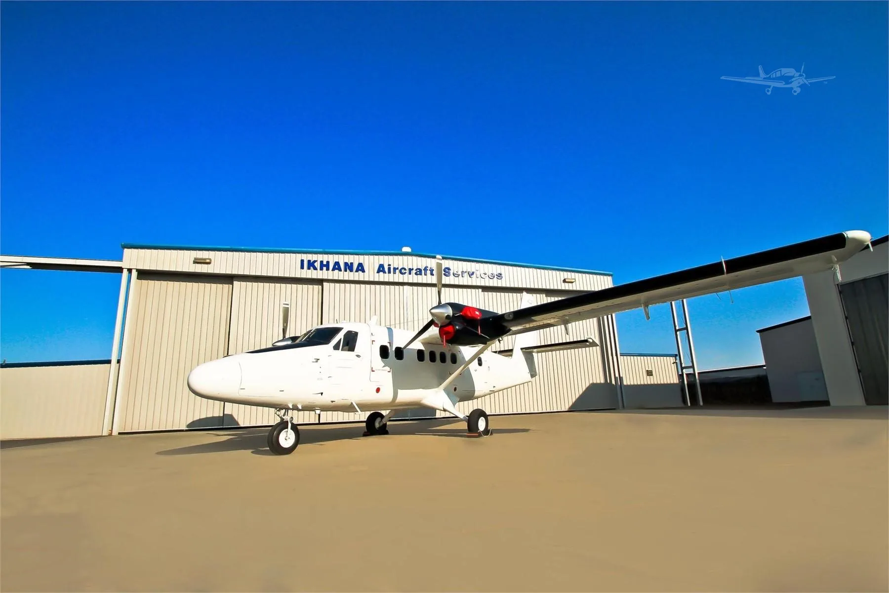 Exterior view of a DEHAVILLAND DHC-6-100.