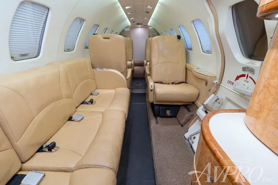 Cabin interior of a 2001 CESSNA CITATION BRAVO.