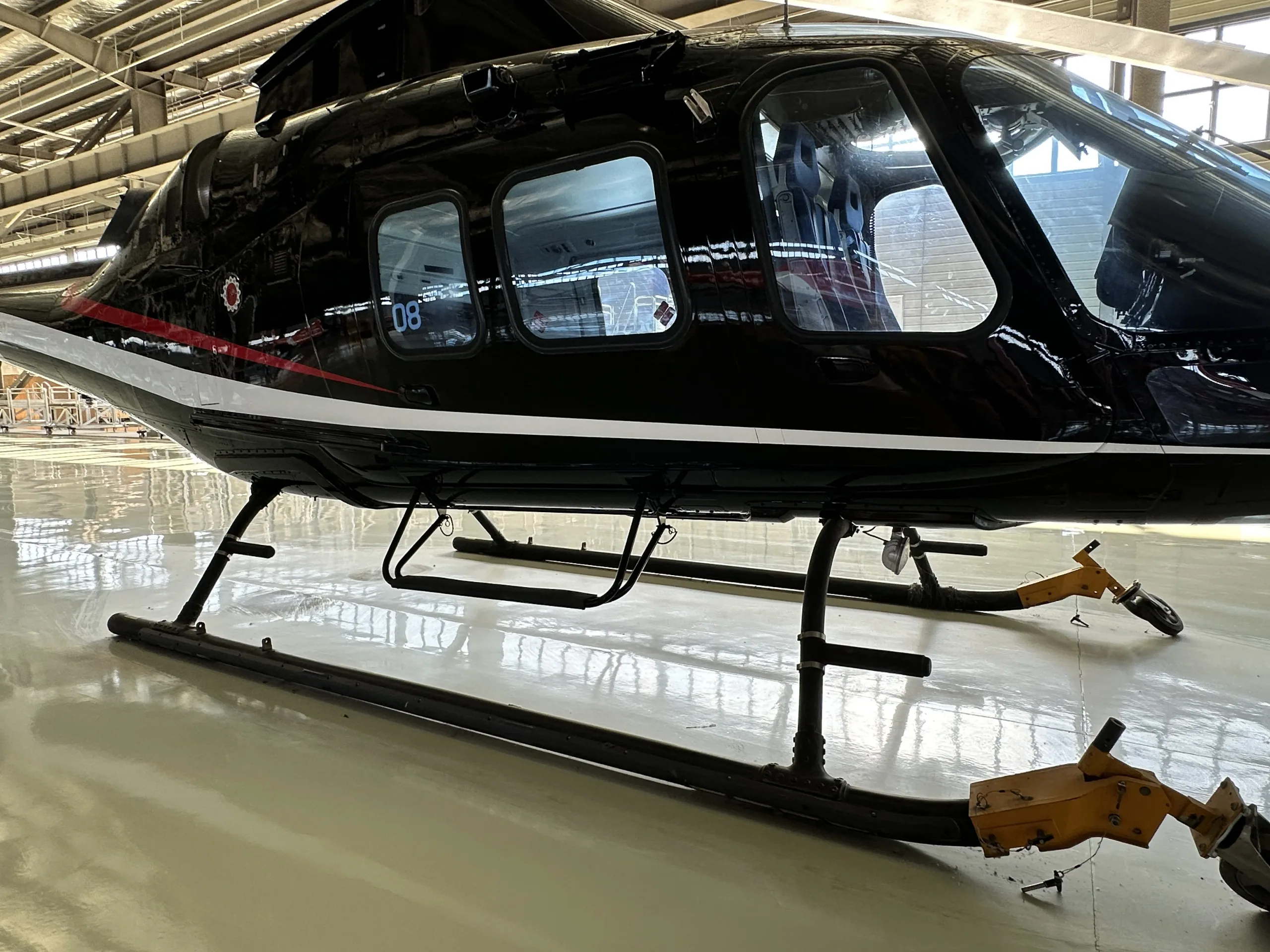Exterior view of a 2018 Agusta.