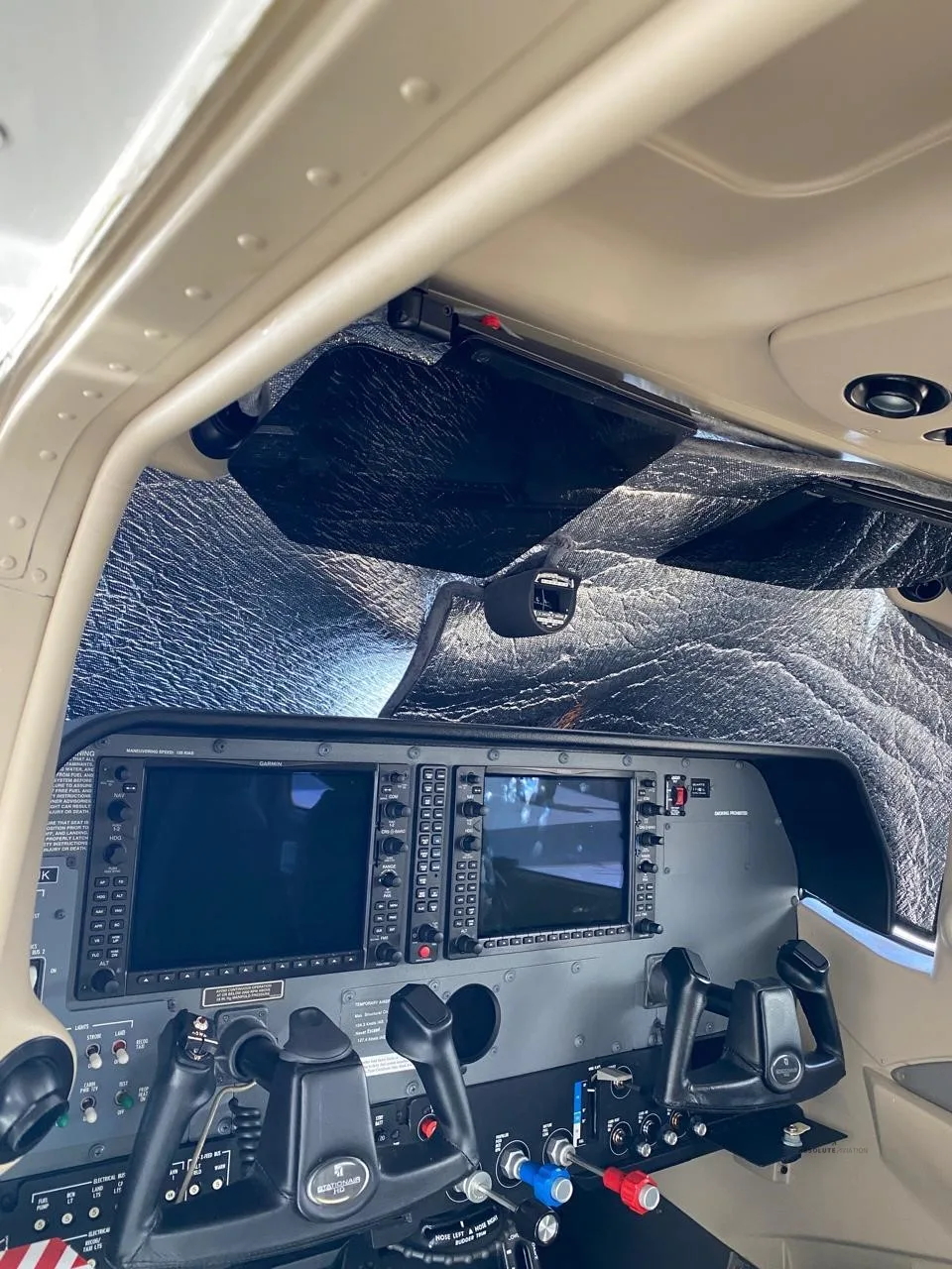 Cabin interior of a 2023 CESSNA TURBO 206H STATIONAIR HD.