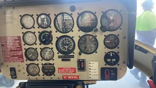 Avionics suite of a 1979 BELL 206L-1.