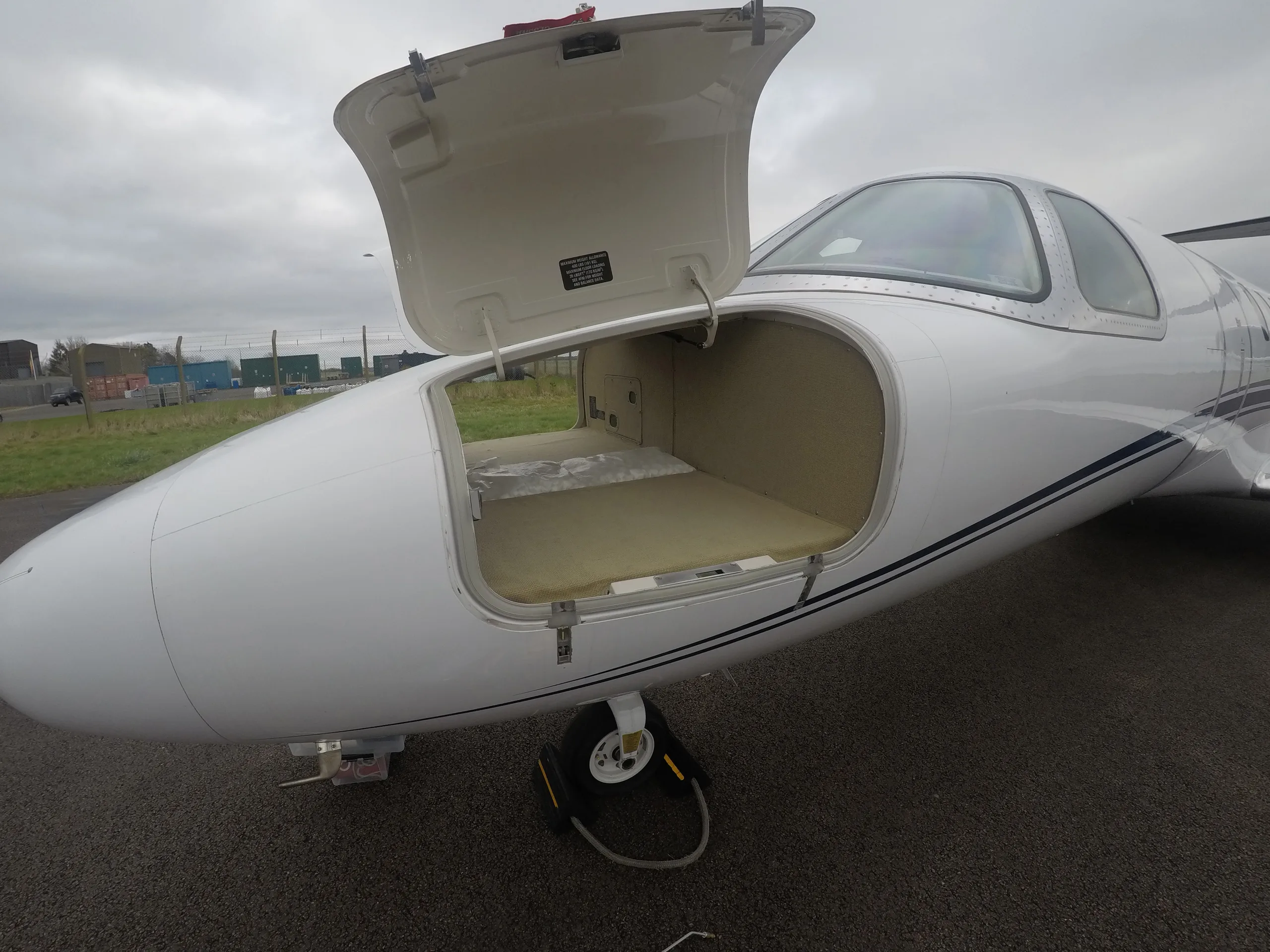 Exterior view of a 2015 Cessna Citation CJ4.