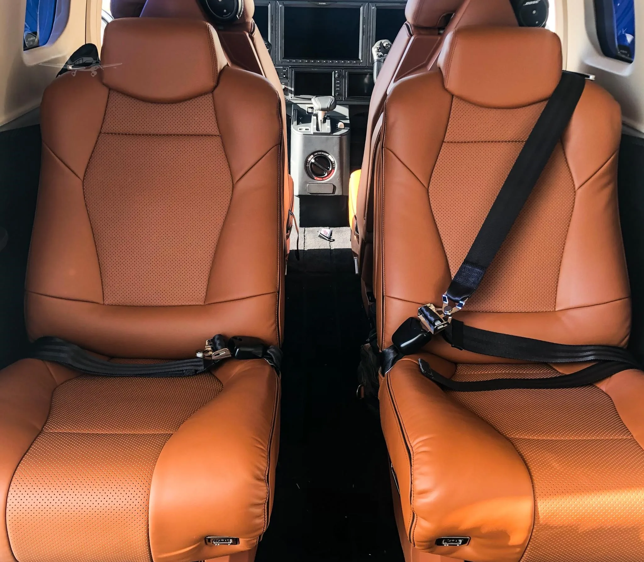 Cabin interior of a 2022 DAHER TBM 960.
