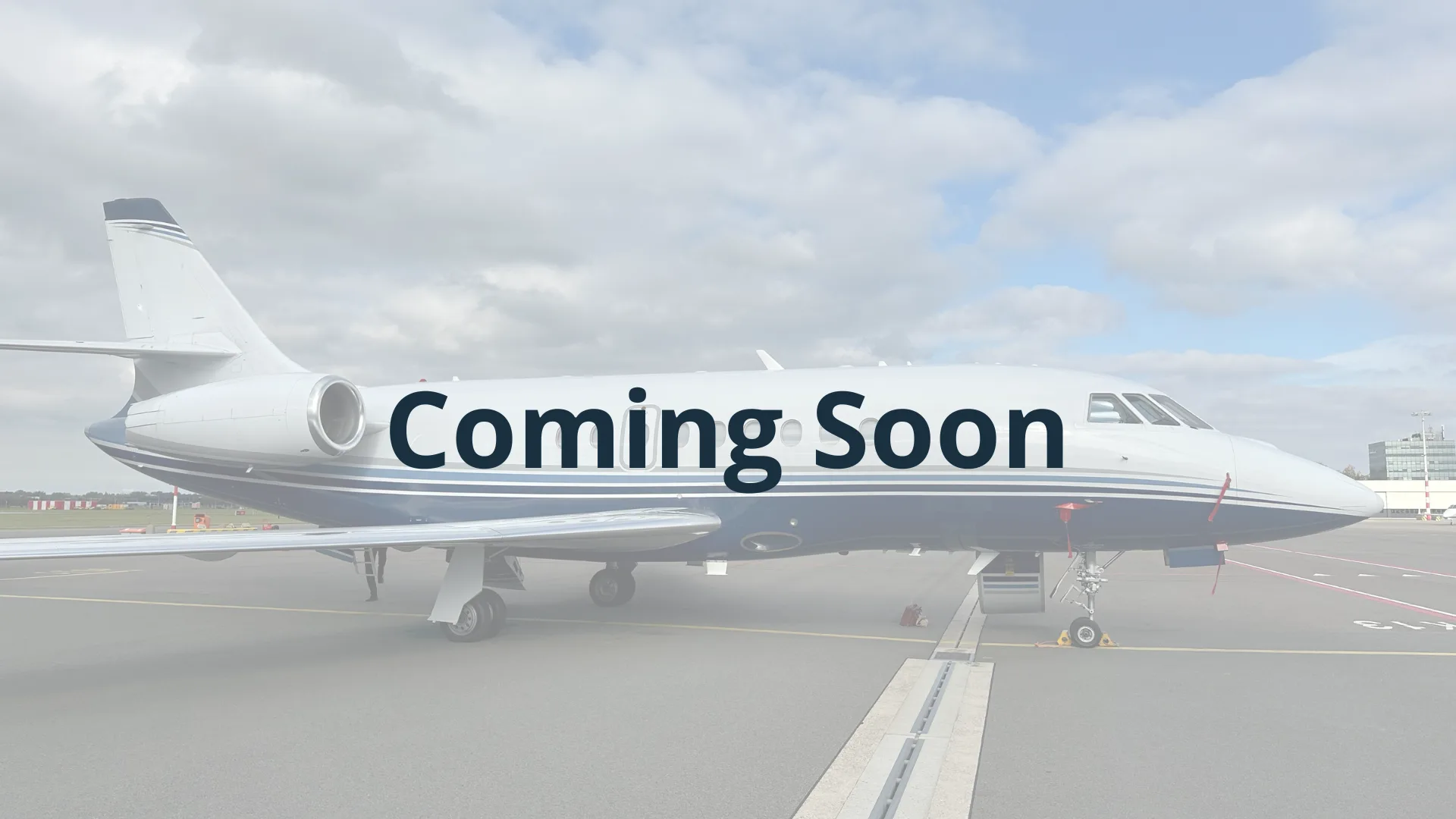 Marketing image of a 2019 Dassault Falcon 2000LXS.