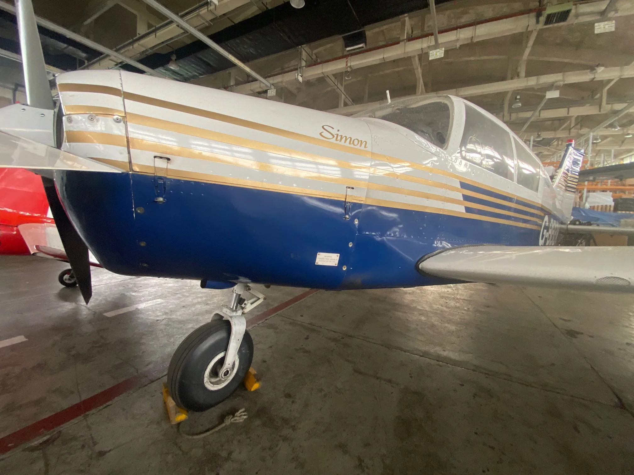 Exterior view of a 1973 Piper PA-28-140 Cherokee.