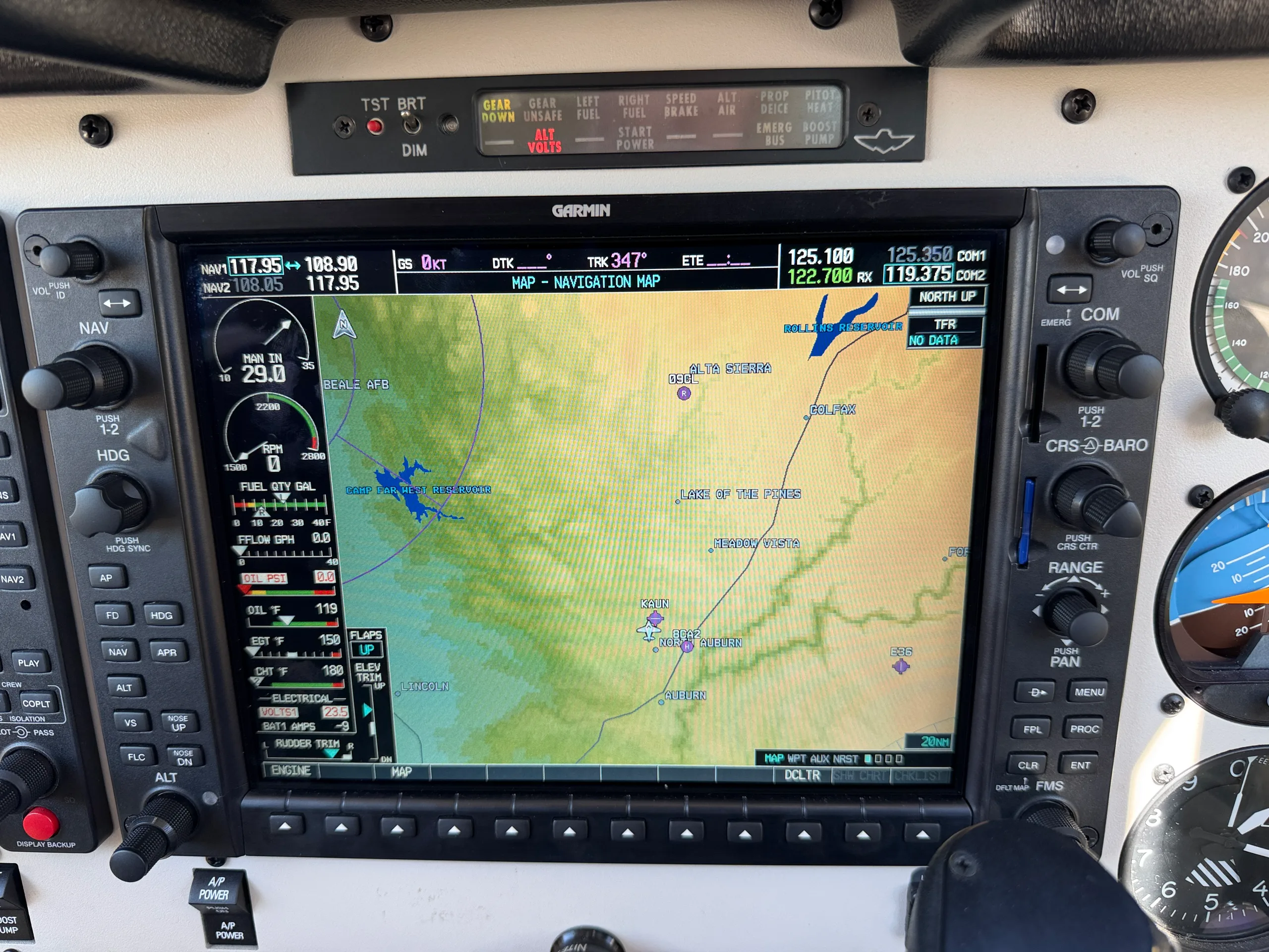 Avionics suite of a 2007 Mooney Ovation, $325,000 - (Local to Placerville).