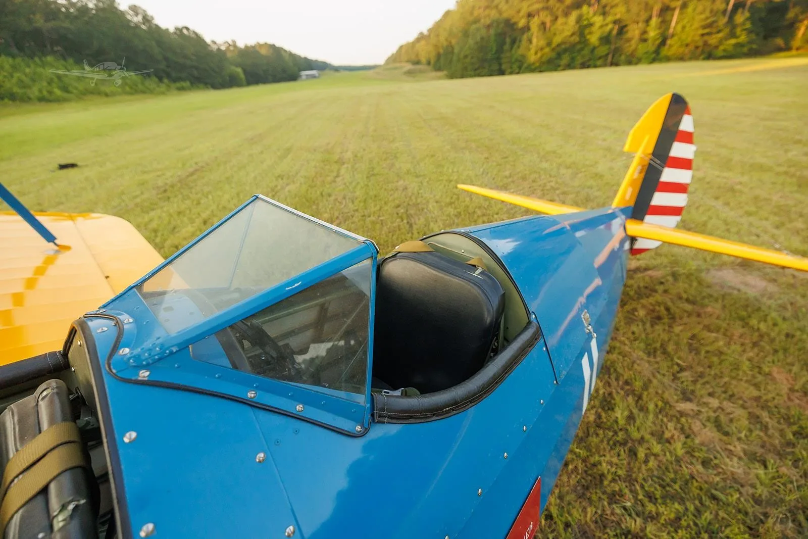 Exterior view of a 1943 BOEING/STEARMAN PT-17 KAYDET, N63876.