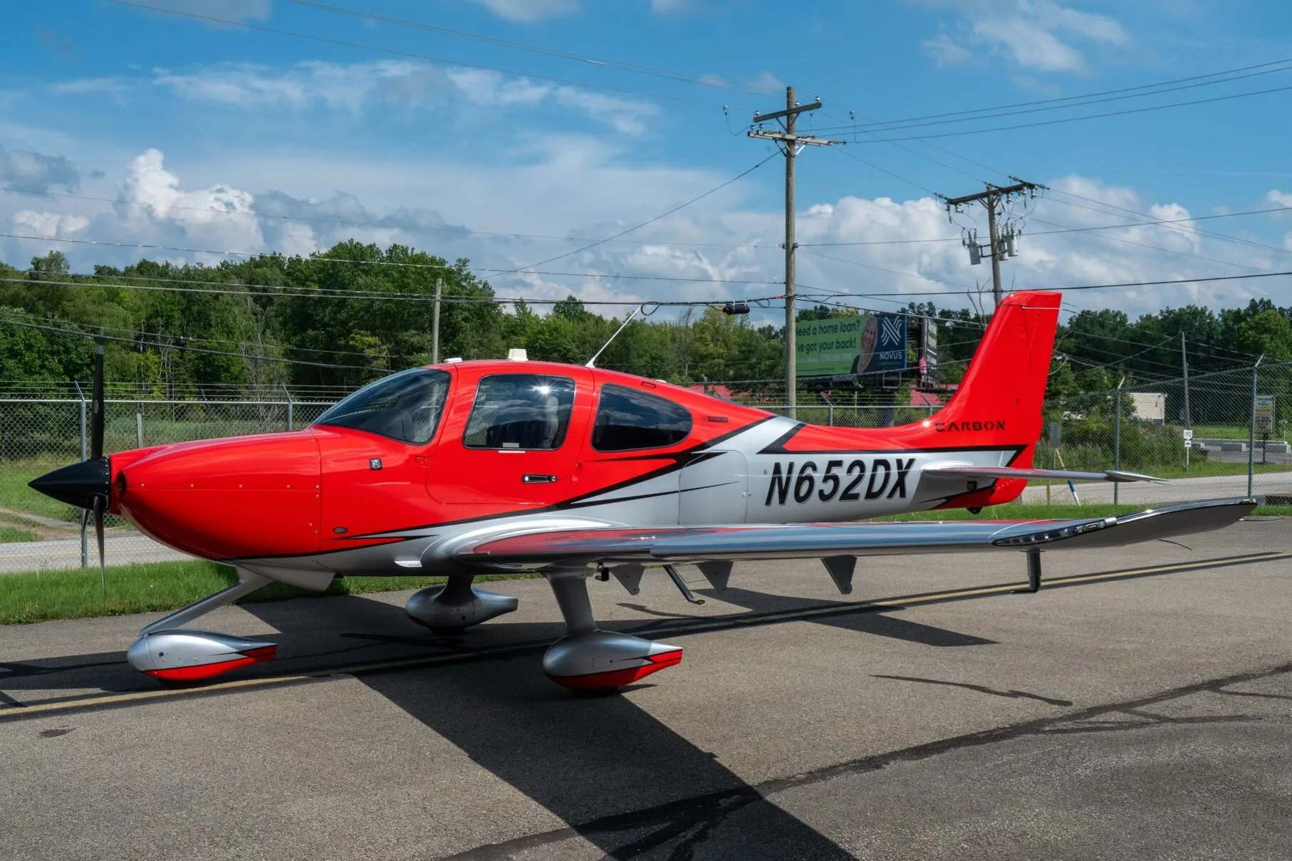 Cabin interior of a 2023 Cirrus SR20-G6 Premium.