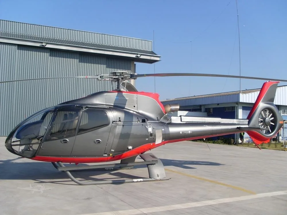 Exterior view of a 2007 EUROCOPTER EC130B4.