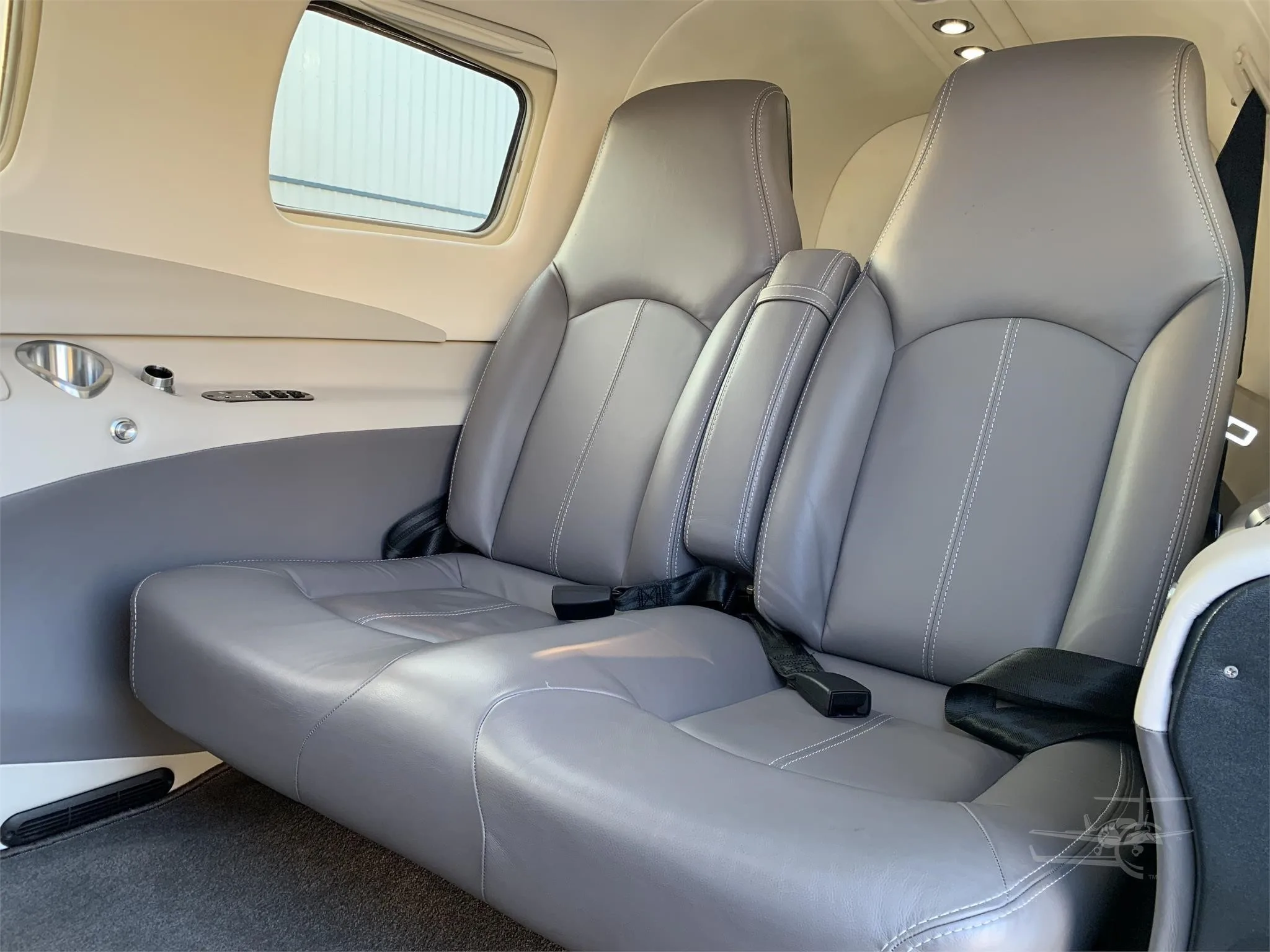 Cabin interior of a 2021 PIPER M350.