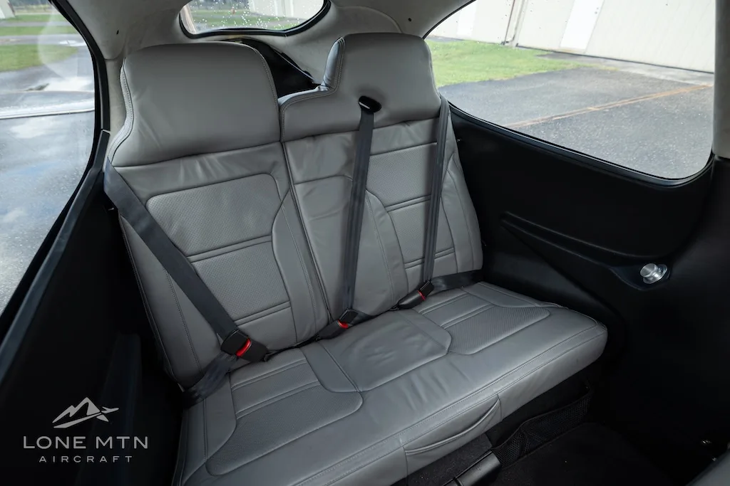 Cabin interior of a 2023 Cirrus SR22 G6 GTS.