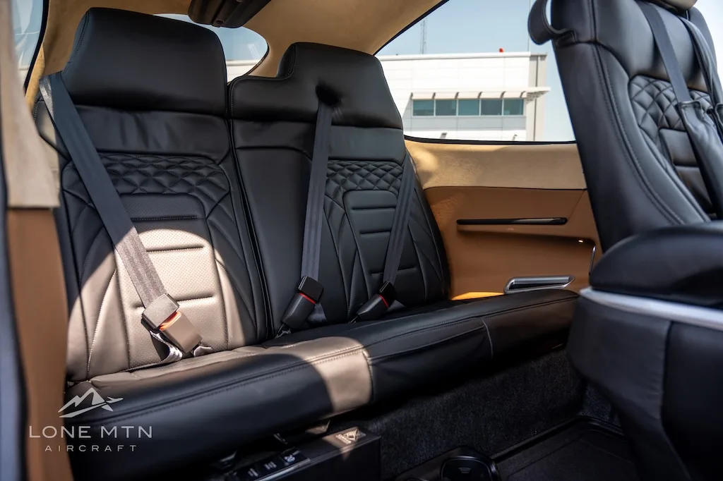 Cabin interior of a 2025 Cirrus SR20 G7+.