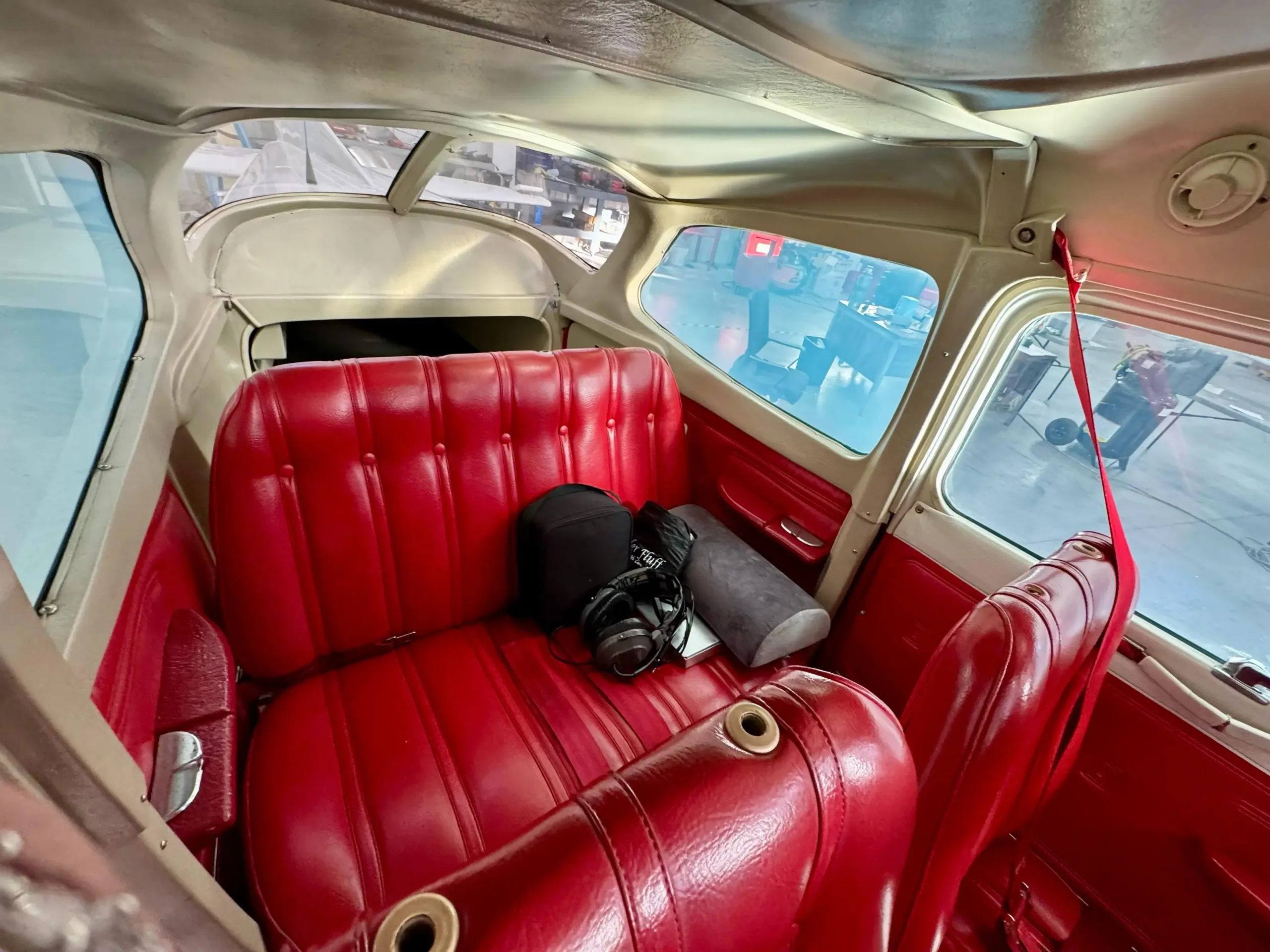 Cabin interior of a 1978 Cessna R172K.