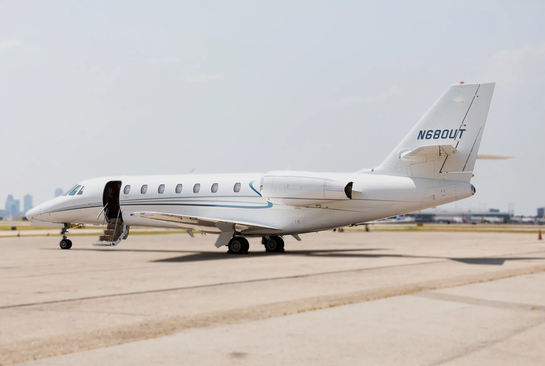 Marketing image of a Cessna Citation Sovereign.
