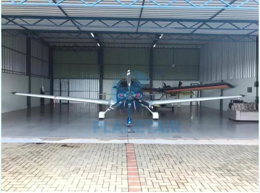 Exterior view of a 2009 Cirrus SR22 GTS XI.