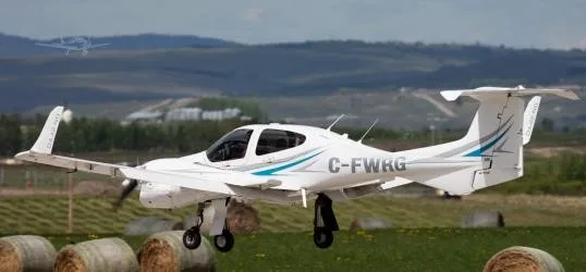 Marketing image of a 2012 DIAMOND DA42 NG.