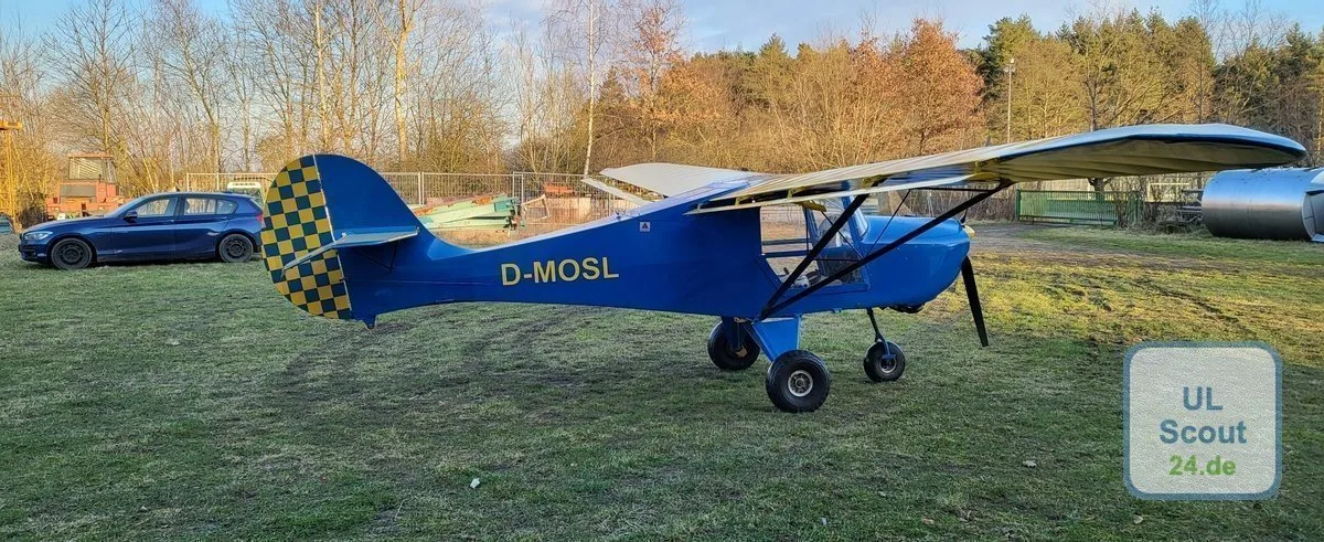 Exterior view of a 1993 Avid Aircraft Eigenbau.