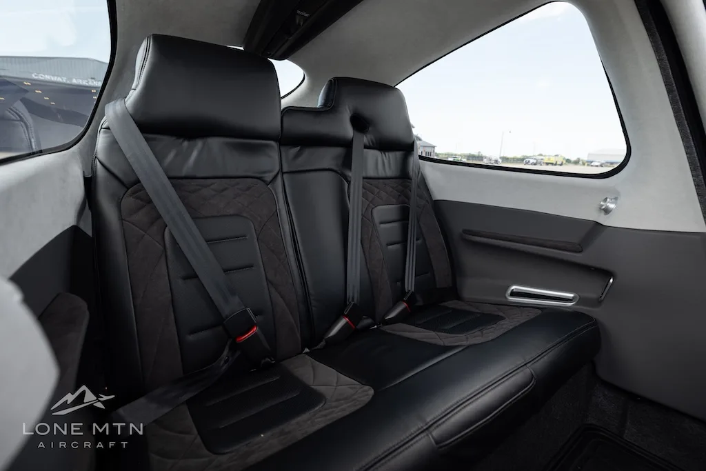 Cabin interior of a 2025 Cirrus SR22T G7+.