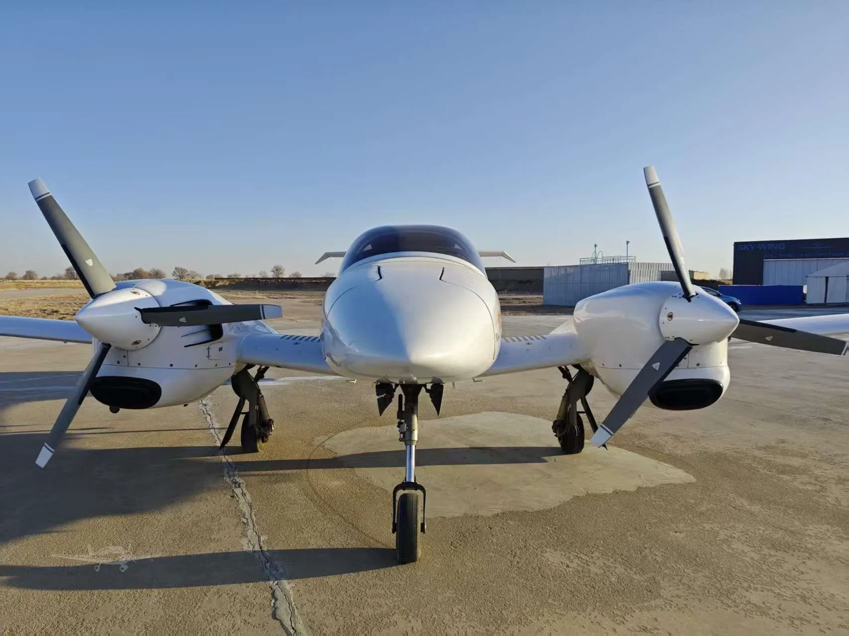 Marketing image of a 2011 DIAMOND DA42 NG.