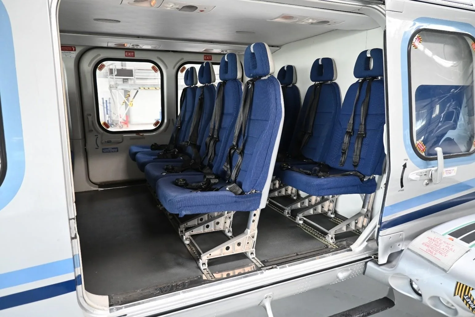 Exterior view of a 2009 AGUSTA AW139.