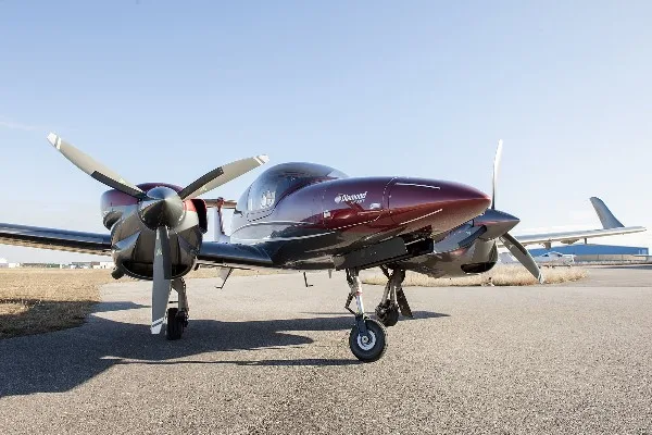 Marketing image of a 2025 Diamond TwinStar DA42.