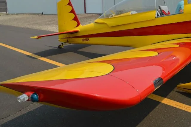 Exterior view of a 2003 Vans Aircraft, N288K.