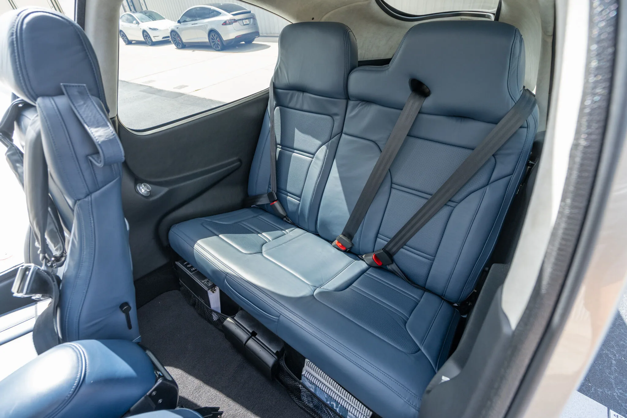 Cabin interior of a 2020 Cirrus SR22-G6 TURBO.
