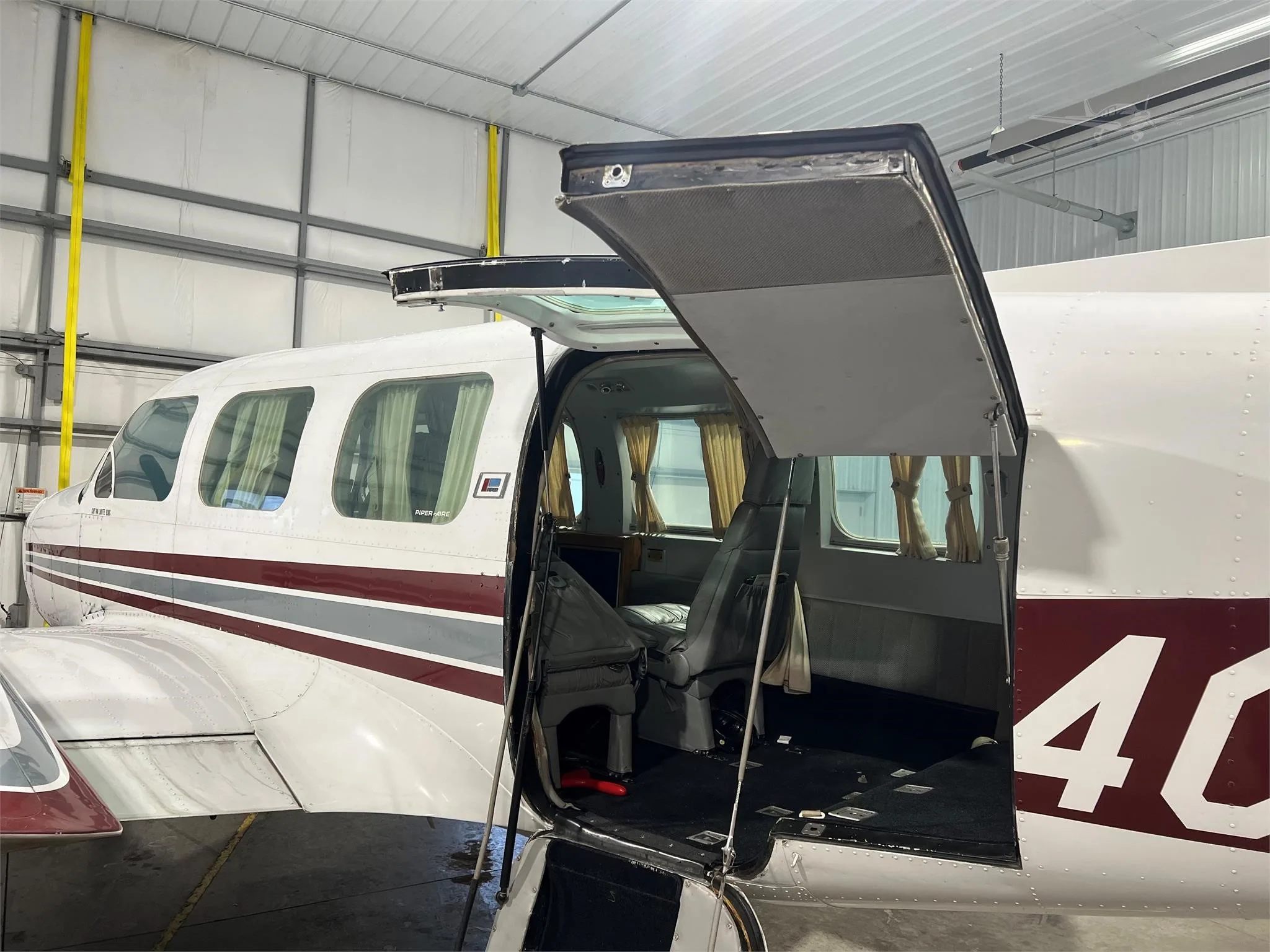 Exterior view of a 1977 PIPER NAVAJO CR, N774CE.