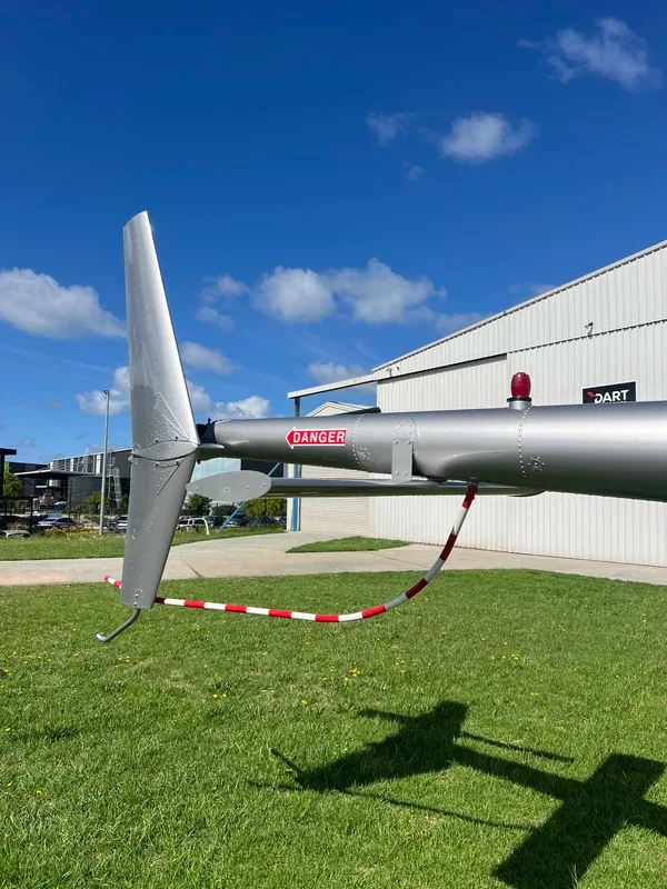 Marketing image of a 2007 Robinson R44 Raven II.