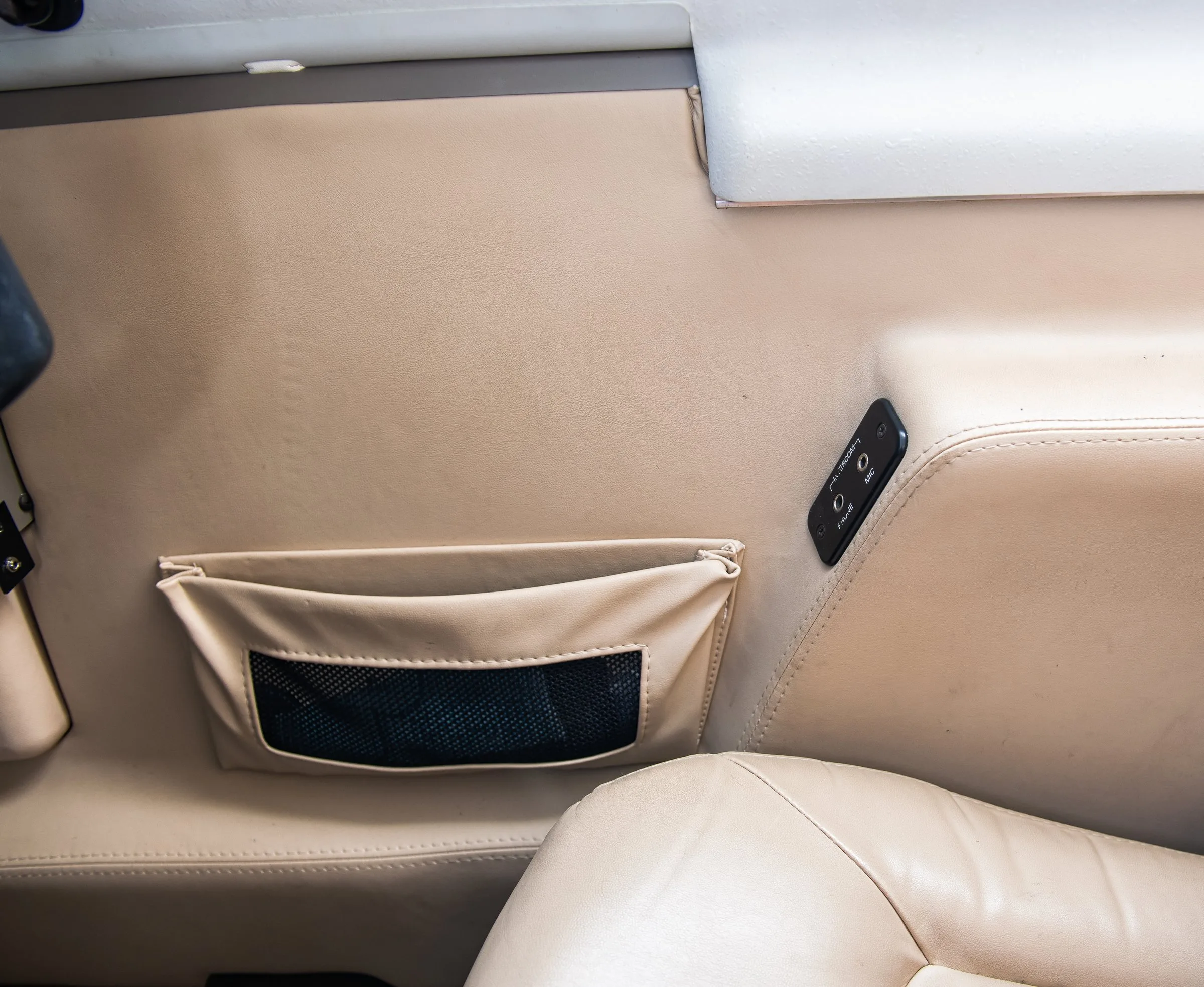 Cabin interior of a 2009 Piper PA-46R-350T Matrix.